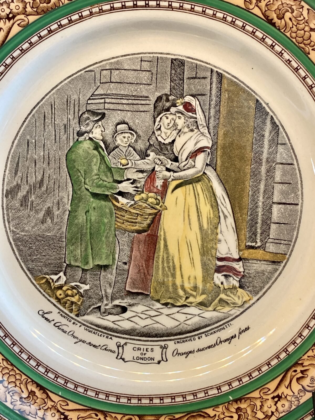 <p>Bord / Sierbord - Adams England - Cries of London - Sweet China oranges sweet China</p> - Overig Engeland