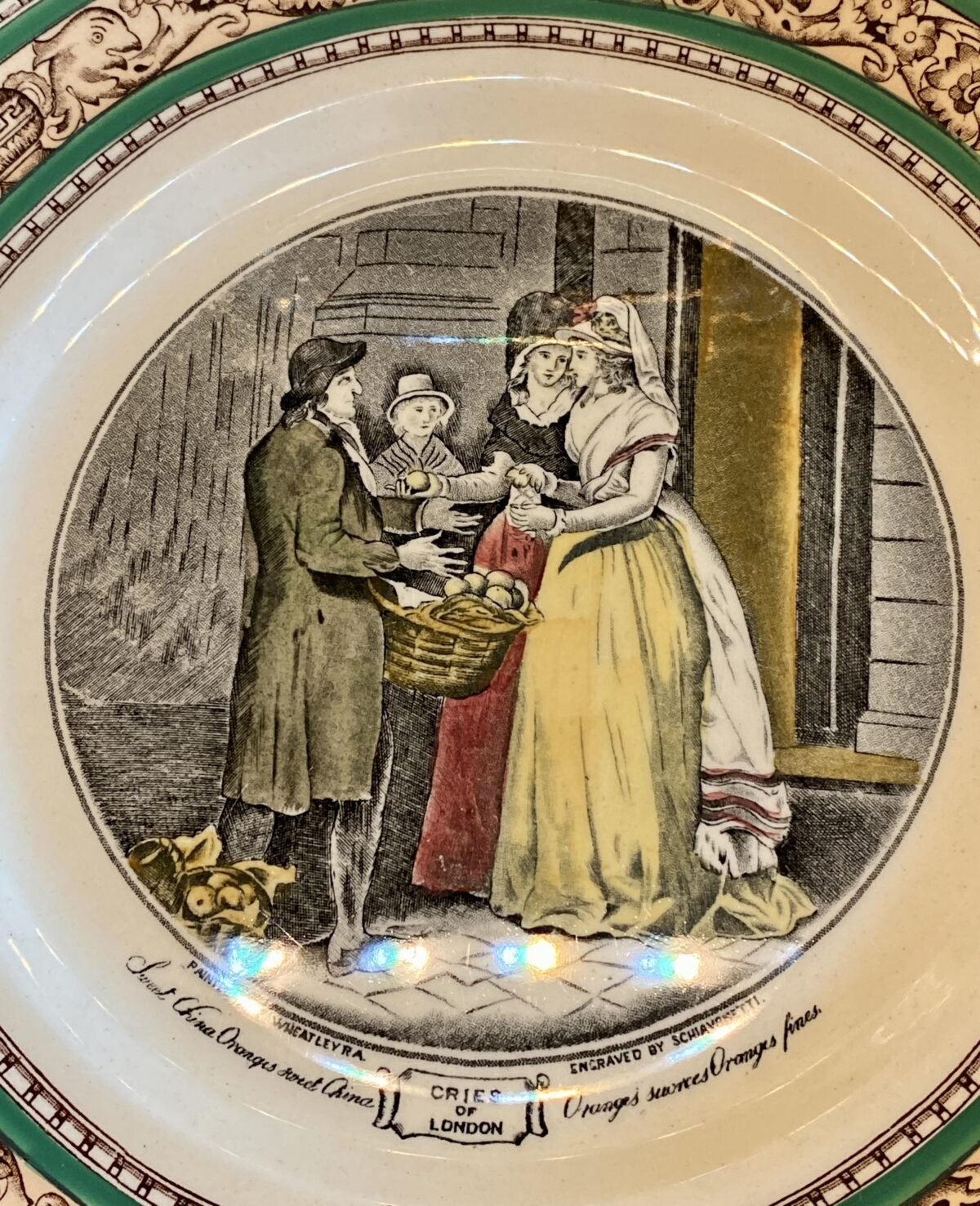 <p>Bord / Sierbord - Adams England - Cries of London - Sweet China oranges sweet China</p> - Overig Engeland