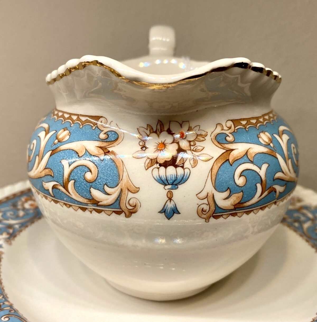 <p>Melkkannetje / creamer / Milchkännchen - décor HAMPTON</p> - Johnson Bros