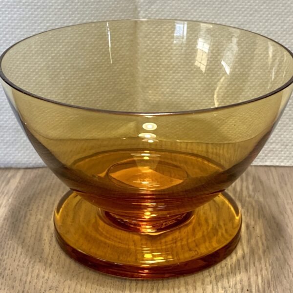Vruchtencoupe - Kristal Unie Maastricht - Carnaval glas - model K1 - ontwerp Max Verboeket, ca. 1956
