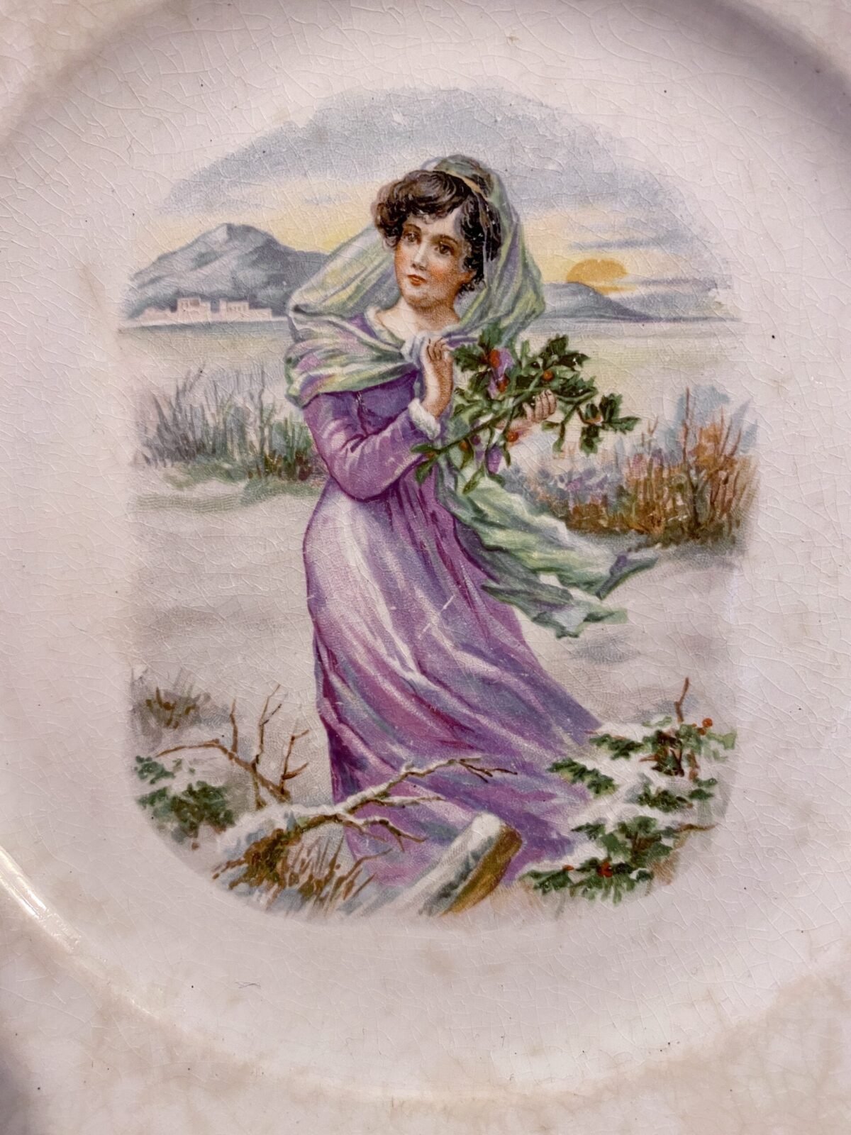 <p>Bordje - Société Céramique Maestricht - décor 223</p> - Sociéte Céramique