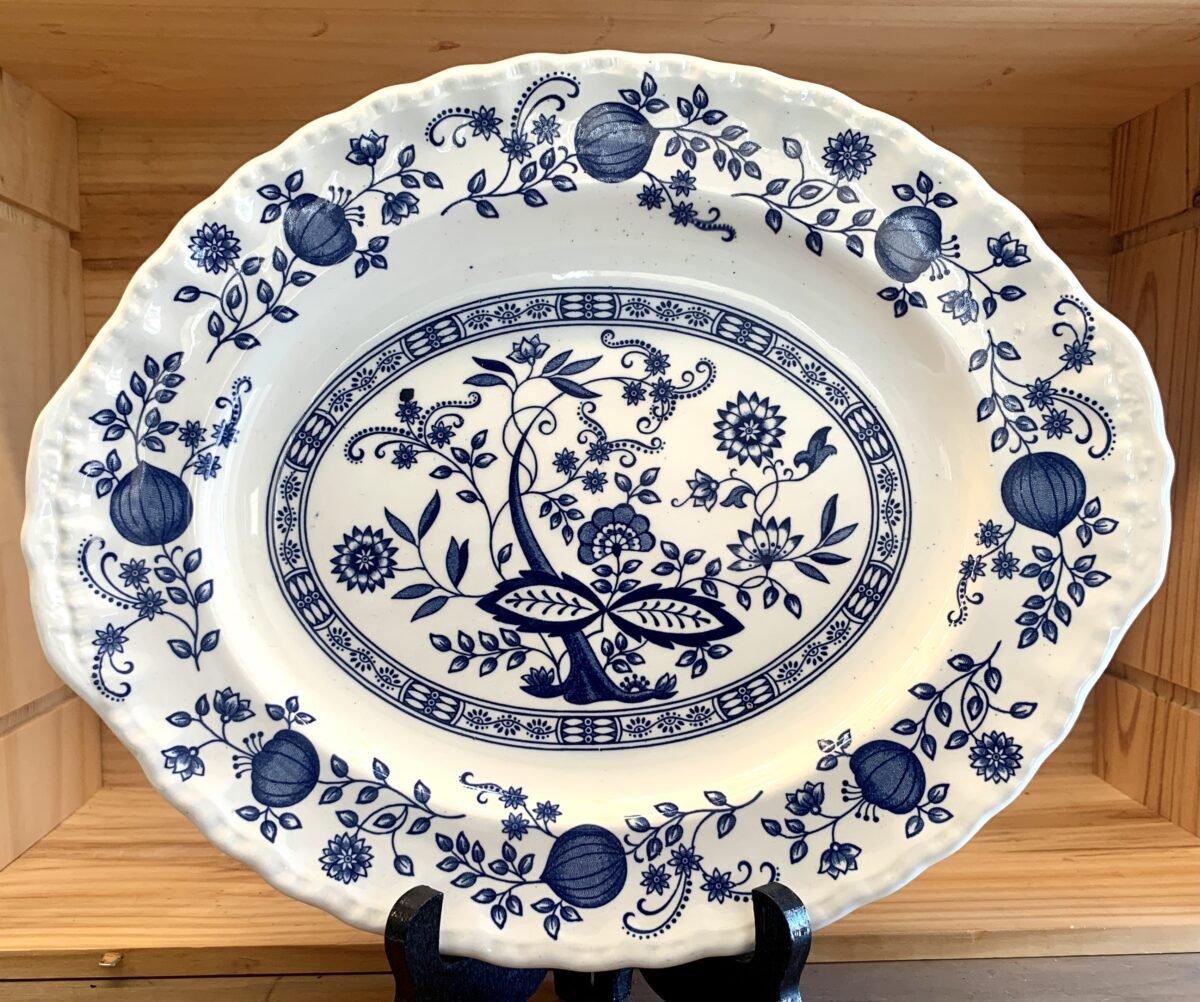 <p>Schaal ovaal - Wedgwood Blue Heritage 11-5</p> - Wedgwood