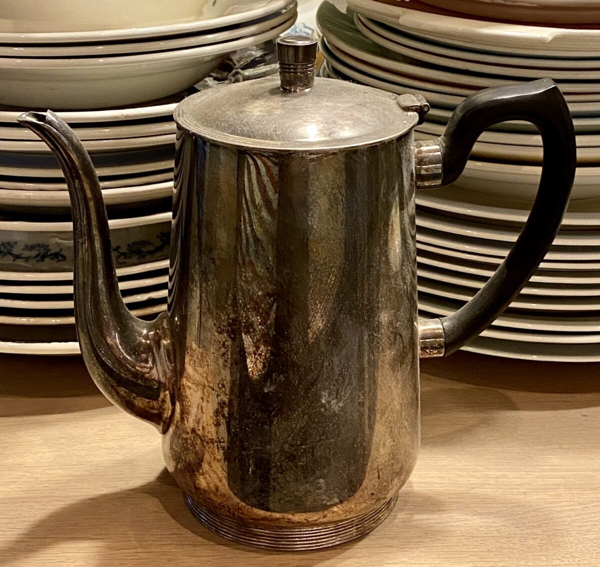 <p>Theepot - Sheffield - EPNS / E.P.N.S. - verzilverd - 2 pint</p> - Brocante