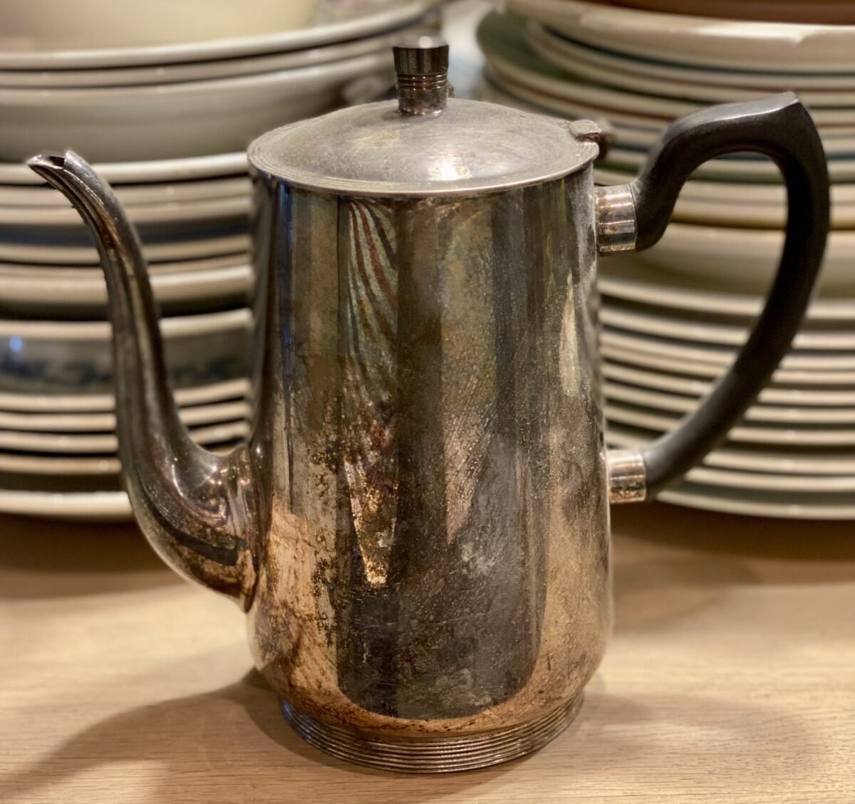 <p>Theepot - Sheffield - EPNS / E.P.N.S. - verzilverd - 2 pint</p> - Brocante