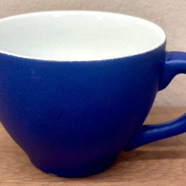 Kopje (zonder schotel) - Koninklijke Goedewaagen Holland - uitgevoerd in mat donkerblauw met glad wit - FIESTA blue sky servies